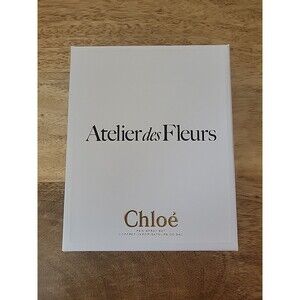 Authentic Chloe Perfume Gift Box Empty Storage White Box Rectangle  6×5×1,25